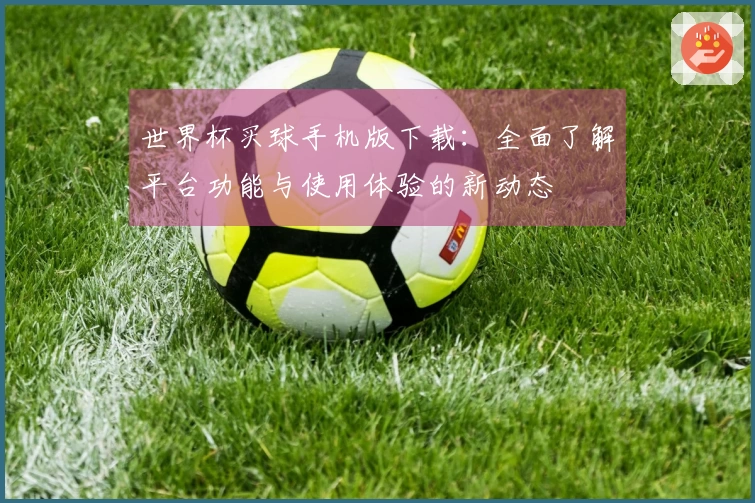 世界杯买球手机版下载：全面了解平台功能与使用体验的新动态