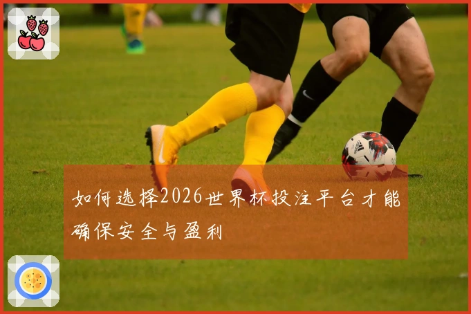 如何选择2026世界杯投注平台才能确保安全与盈利