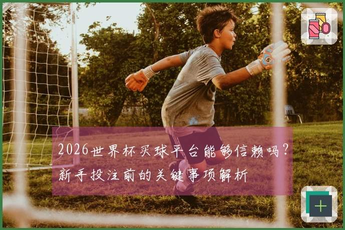 2026世界杯买球平台能够信赖吗？新手投注前的关键事项解析